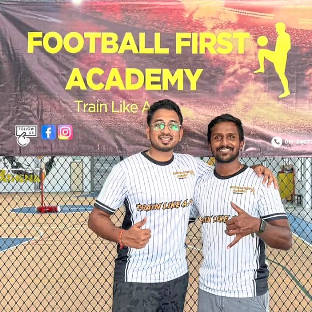 K. Reuben featured in The Star for founding Football First Academy