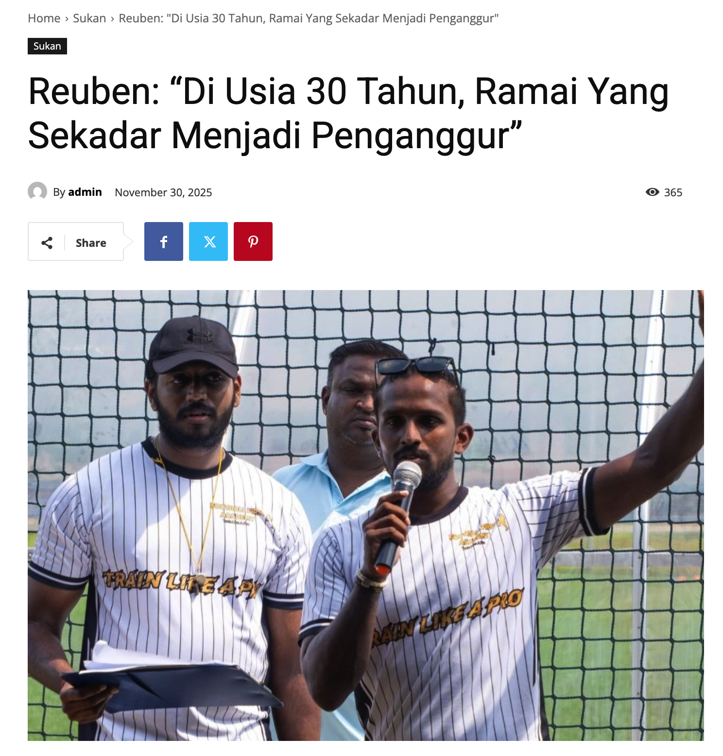 Reuben: Impian & Realiti